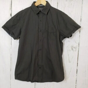 Broken Threads dark gray casual‎ button down